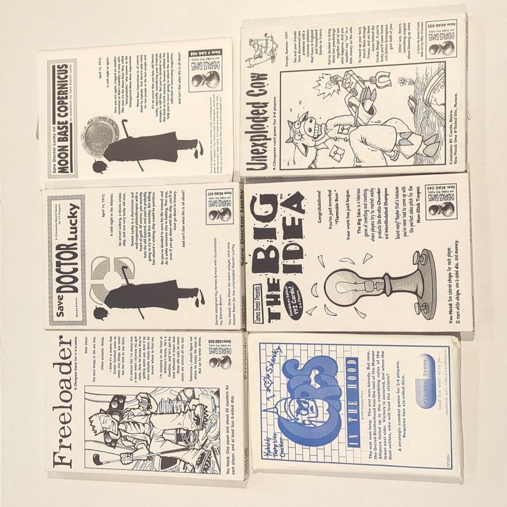 Collection of Cheapass Games.
